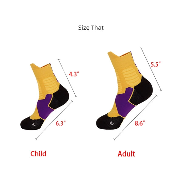 Professional Basketball Socks