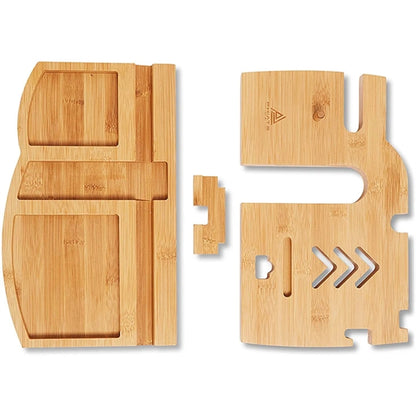 Bamboo Wood Charging Station