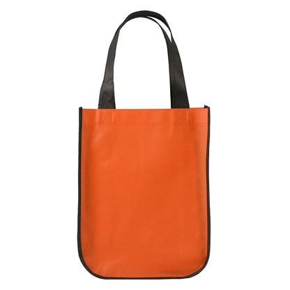 Curved Bottom Tote Bag - 4 1/2" x 9" x 12"