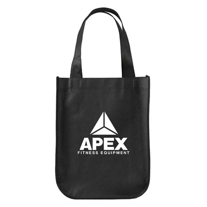 Curved Bottom Tote Bag - 4 1/2" x 9" x 12"