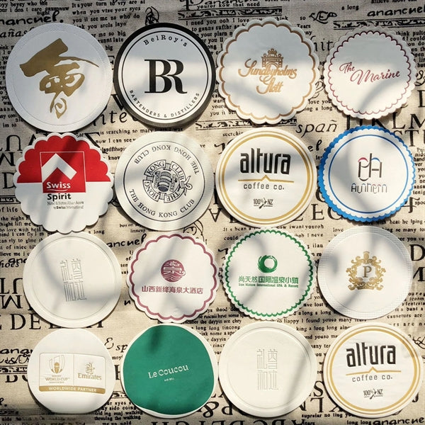 5-Ply Wax-Backed Tissue Cocktail Coaster