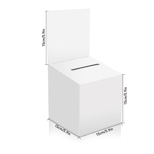 6" Multi-Color Voting Corrugated Ballot Box