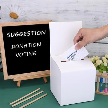 6" Multi-Color Voting Corrugated Ballot Box