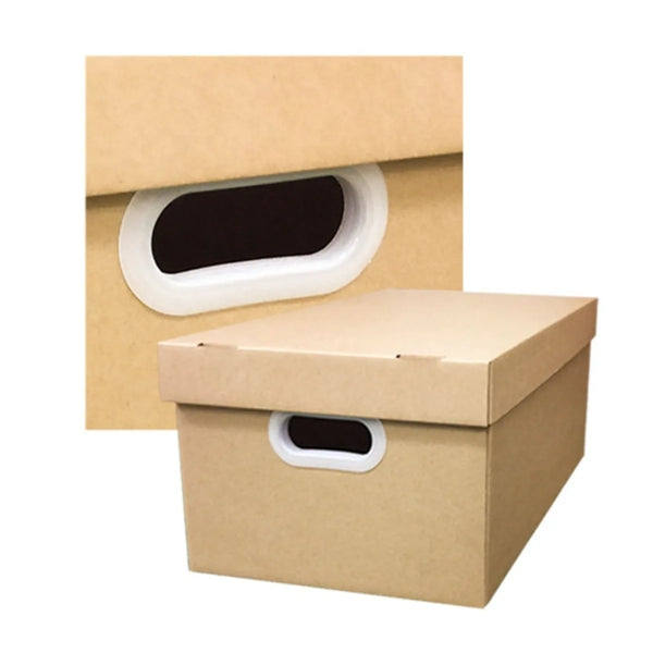 19" Corrugated Folding Carton With Buckle And Lid