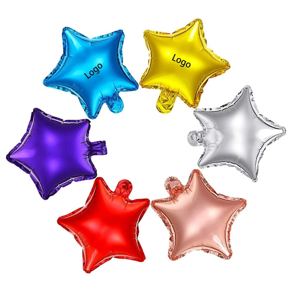 18" Star Aluminum Film Decorative Balloon