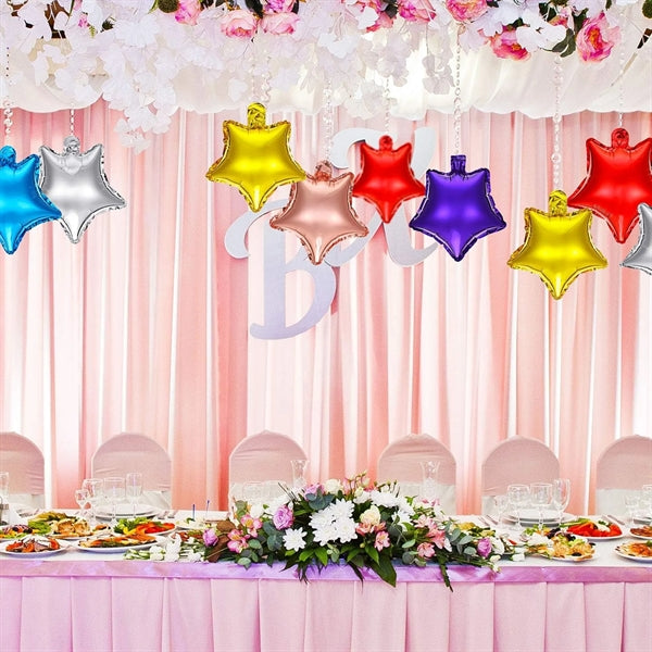 18" Star Aluminum Film Decorative Balloon