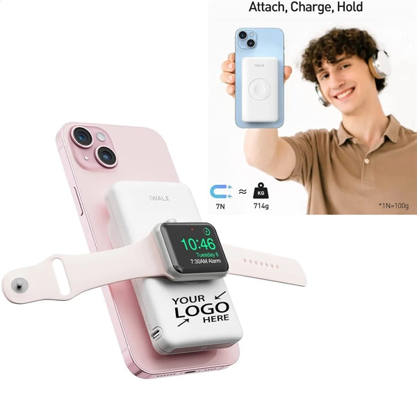 10000mAh iWALK MAG-X Magnetic Wireless Power Bank