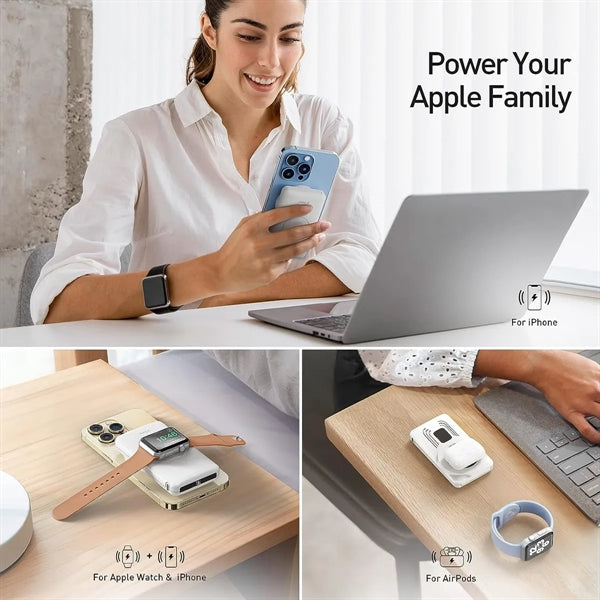 10000mAh iWALK MAG-X Magnetic Wireless Power Bank