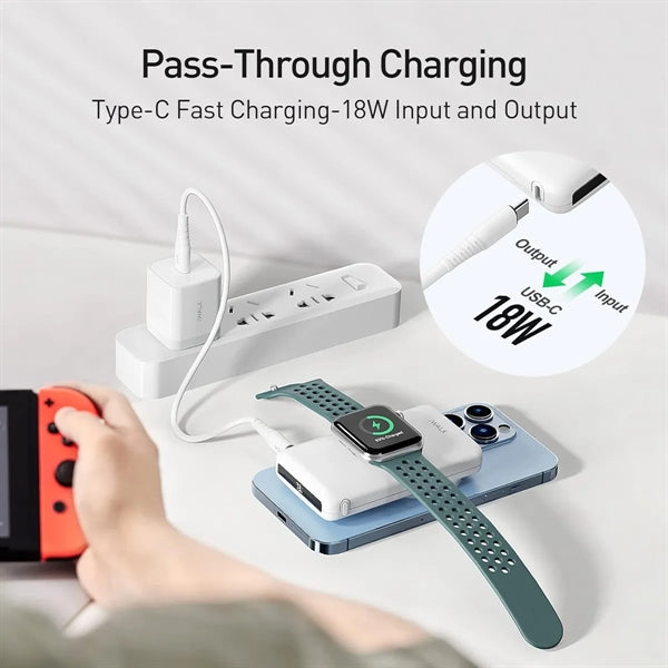 10000mAh iWALK MAG-X Magnetic Wireless Power Bank