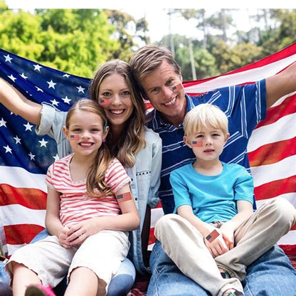 American Flag Stickers