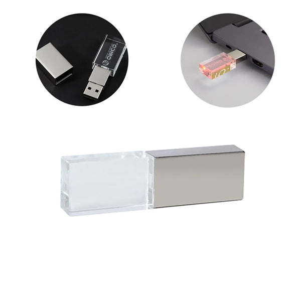 Crystal Usb Flash Drive