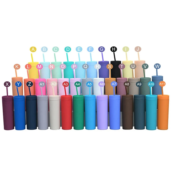 16Oz Straw Tumbler