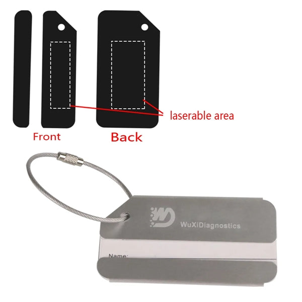Metal Luggage Tag
