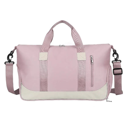 GYM DRY WET SEPARATED DUFFLE BAG (17" x 10" x 8")