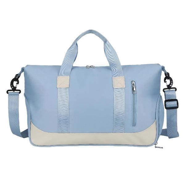 GYM DRY WET SEPARATED DUFFLE BAG (17" x 10" x 8")