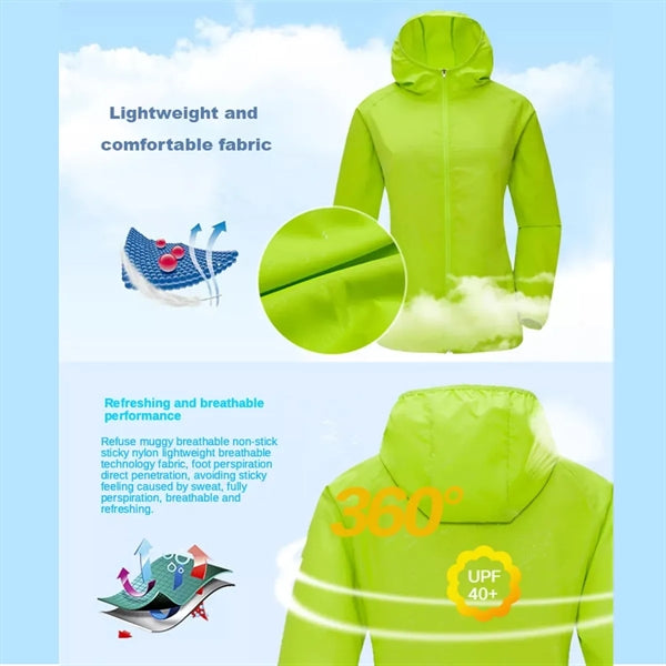 Rain Jacket Sun Protection Cloth