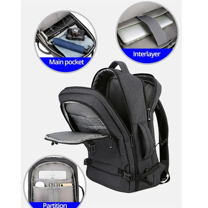 16"USB Large Multifunction Backpack