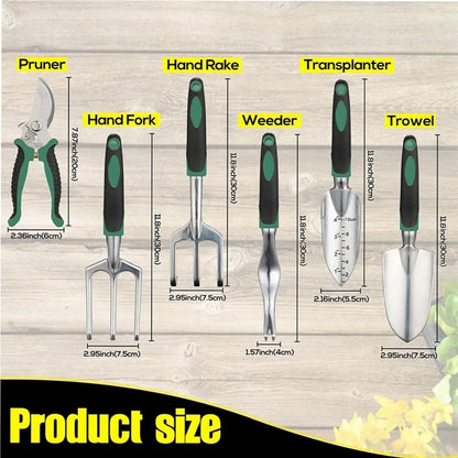 Gardening Tools Kit for Woman Man 11 Pieces