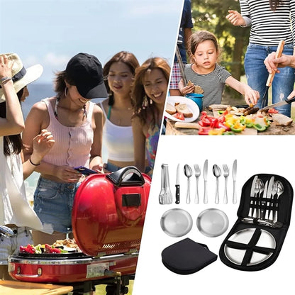 Portable Camping Cutlery Set