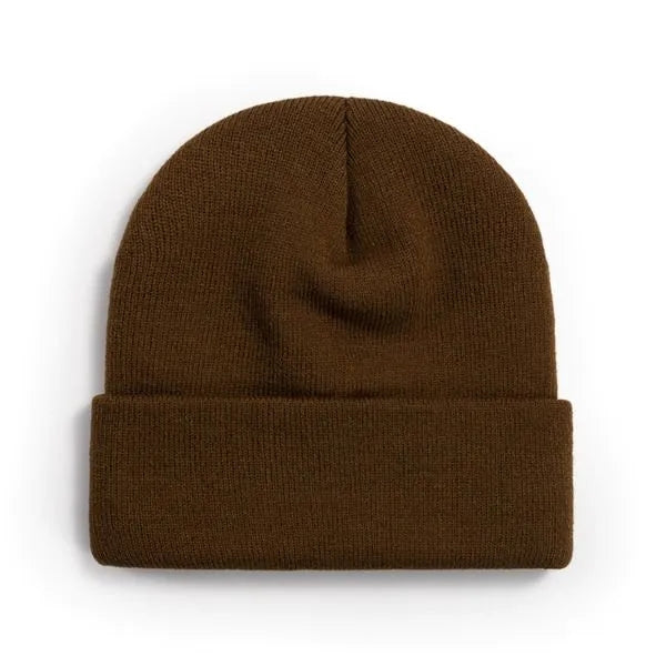 100% Acrylic Cuffed Knitted Beanie With Custom Logo