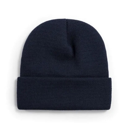100% Acrylic Cuffed Knitted Beanie With Custom Logo