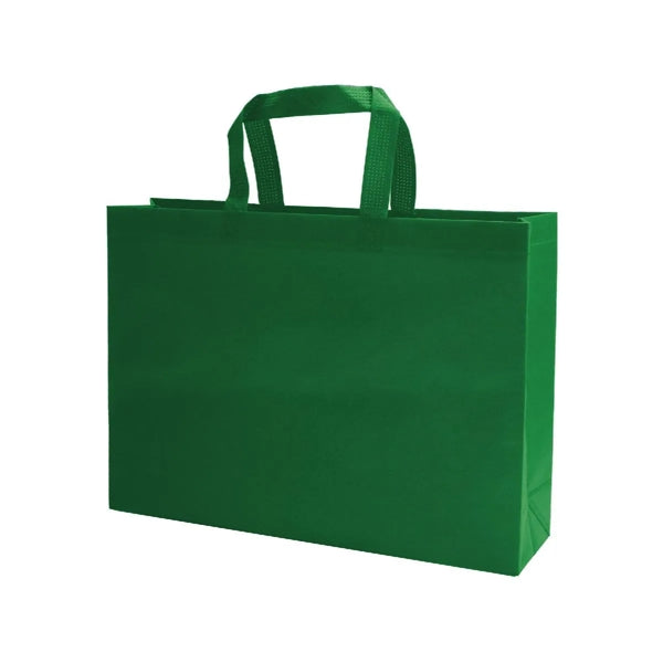 HEAT SEALED NON-WOVEN TOTE BAG (16" X 12" X 4")