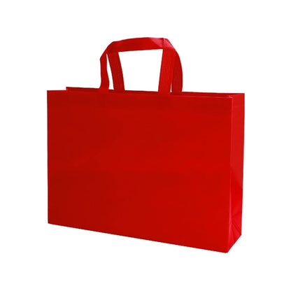 HEAT SEALED NON-WOVEN TOTE BAG (16" X 12" X 4")