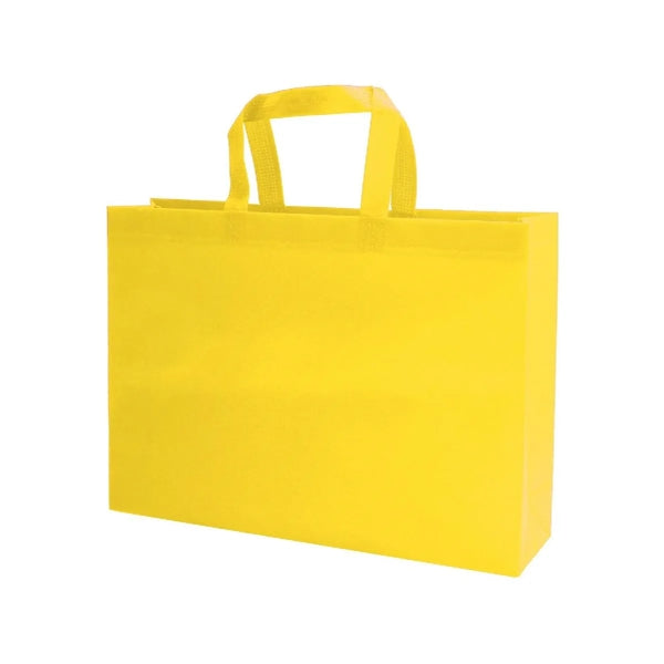 HEAT SEALED NON-WOVEN TOTE BAG (16" X 12" X 4")