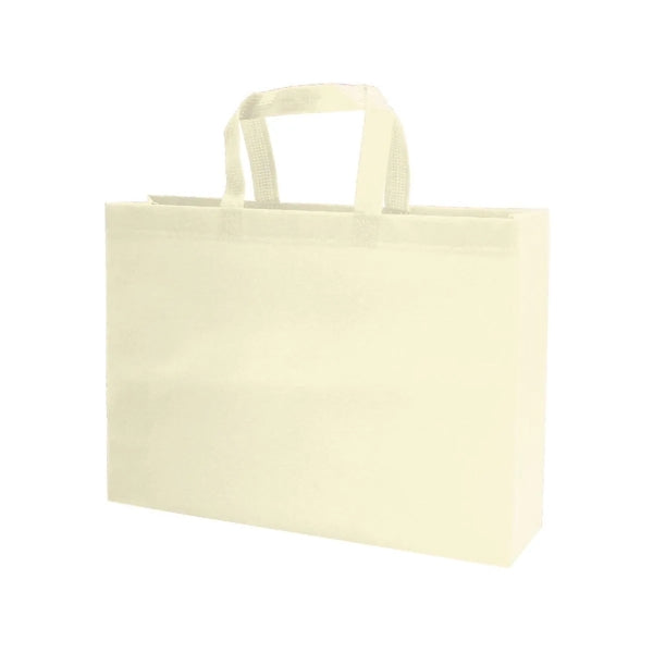 HEAT SEALED NON-WOVEN TOTE BAG (16" X 12" X 4")