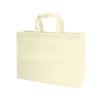 HEAT SEALED NON-WOVEN TOTE BAG (16" X 12" X 4")