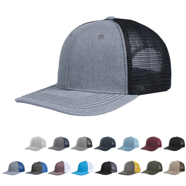 2 Colors Trucker Cap Baseball Hat Mountain Fishing Sun Shade