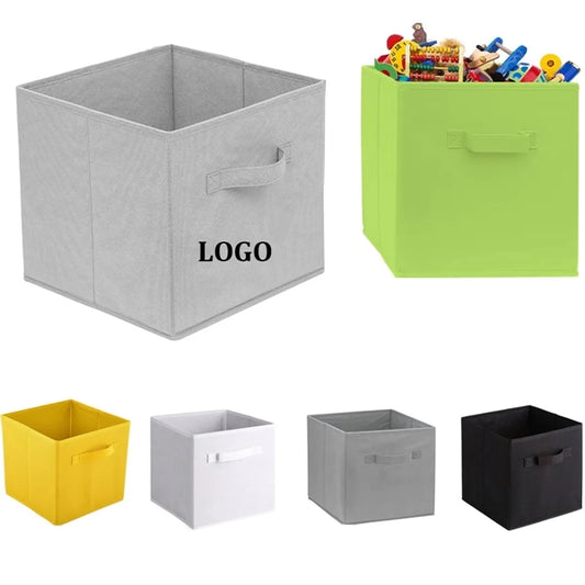 Foldable Storage Cube With Handles