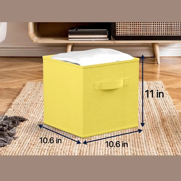 Foldable Storage Cube With Handles