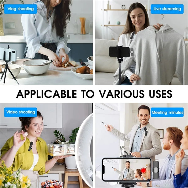 Wireless Lavalier Lapel Microphone