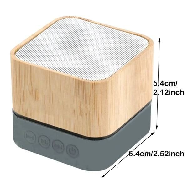 Portable Bamboo Wireless Bluetooth Speaker