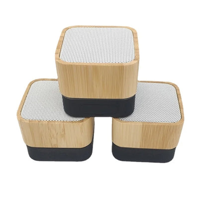 Portable Bamboo Wireless Bluetooth Speaker