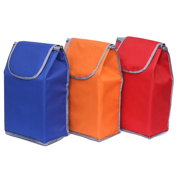 Folding Shopping Cart Portable Trolley On Wheels
