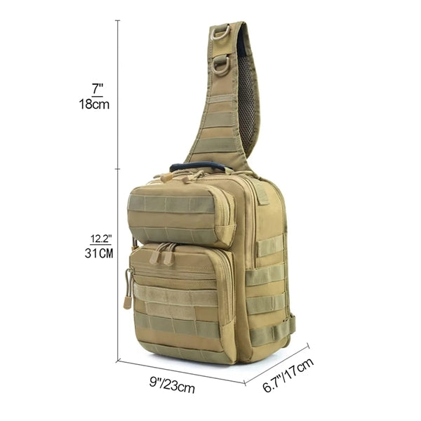 Tactical Chest Sling Shoulder Bag Military Backpack