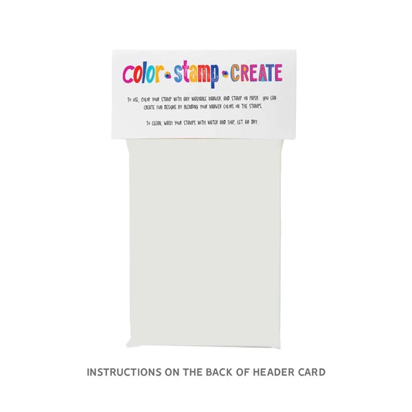 2 Pack Foam Stamp Kit