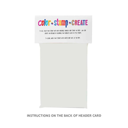 2 Pack Foam Stamp Kit