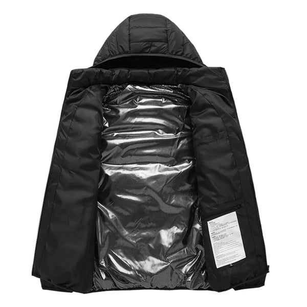 USB Heated Jacket Hoodie Coat Vest 9 Heating Zones