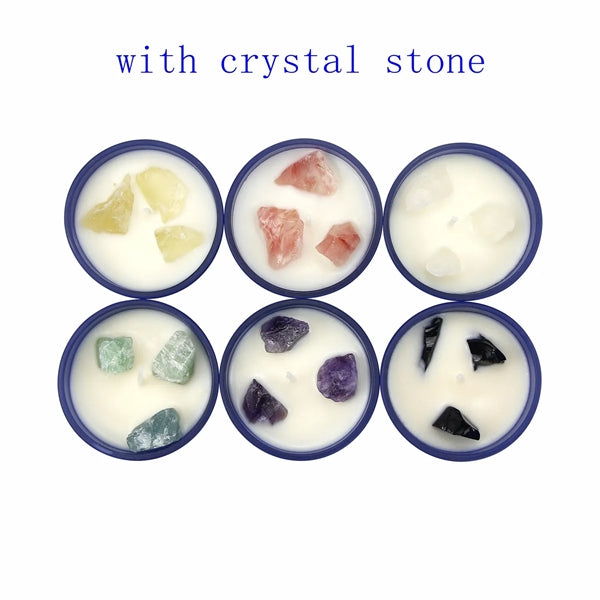 Scented Candles Gift Natural Soy Wax 6oz with Glass Jar