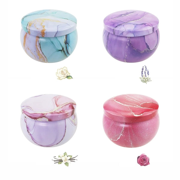 Scented Candles Gift Aromatherapy Soy Wax 4.4oz  Tin Can