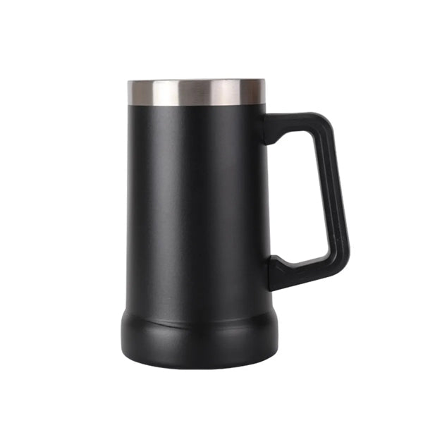 24oz Stainless Steel Beer Mug with Handle