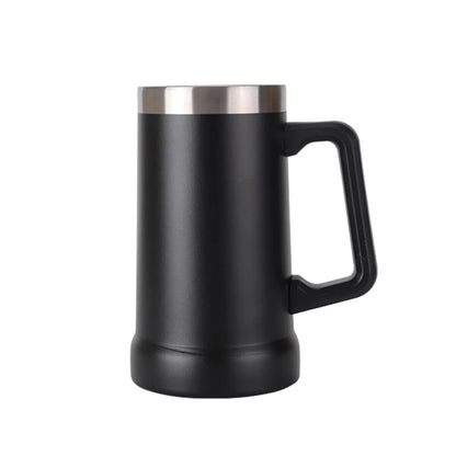 24oz Stainless Steel Beer Mug with Handle