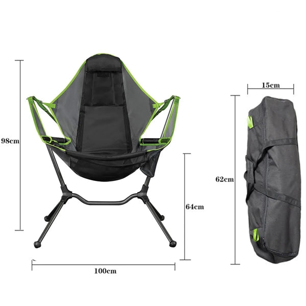 Portable Foldable Outdoor Rocking Chair