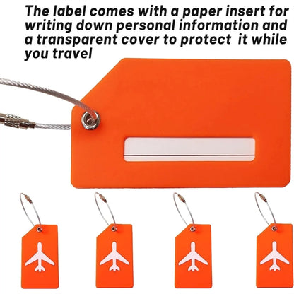 High Elastic Luggage Strap With Tag