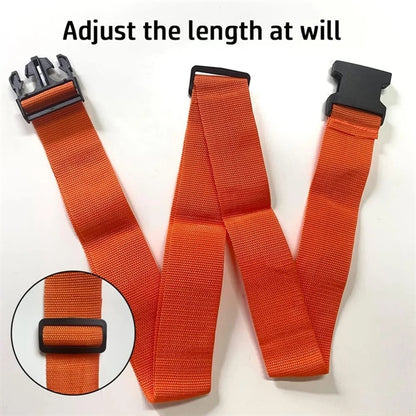 High Elastic Luggage Strap With Tag