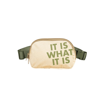 SIMPLE BELT BAG - NATURAL CANVAS