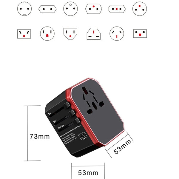 Multifunctional Travel Adapter